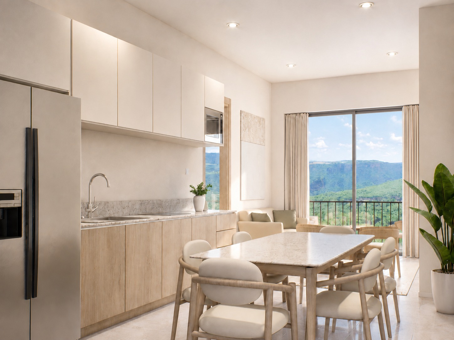 Cocina y Comedor